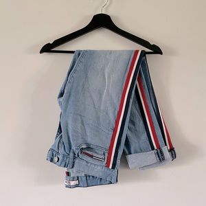 Vintage stripped leg Tommy Hilfiger Jeans